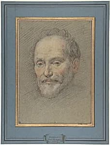 Head of a Bearded Man by Domenico Fetti