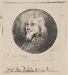 Head of a Bearded Man
