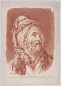 Portrait of Nicolas-Guy Brenet|Gilles Demarteau
