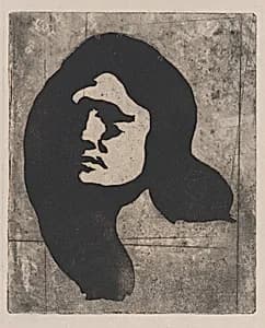 Head of a Woman by Eugène Carrière