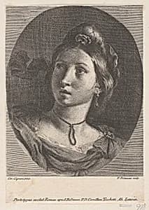Head of a Young Woman by Carlo Cignani|Francesco Polanzani