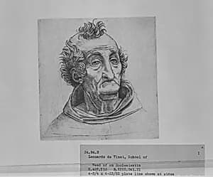 Head of an old man
