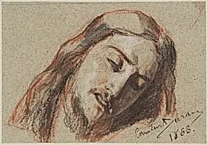 Head of Christ by Carolus-Duran (Charles-Auguste-Emile Durant)