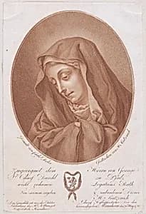 Head of the Madonna by Carlo Dolci|Heinrich Sintzenich