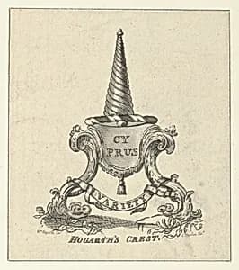 Hogarth's Crest by William Hogarth|John Barlow