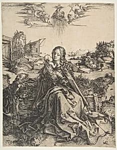 Holy Family with a Dragonfly by Albrecht Dürer
