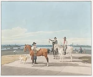 Horsemen near Munich by Wilhelm von Kobell