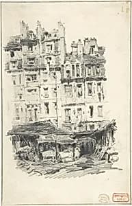 Houses by Charles Bargue