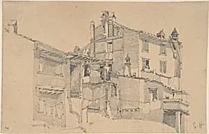 Houses on the Tiber by Sir Francis Seymour Haden