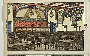 Hütteldorf Brewery, A. Brusatti by Gustav Kalhammer|Wiener Werkstätte
