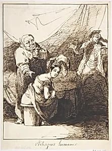 Human Ailments ("Achaques humanos") by Leonardo Alenza y Nieto