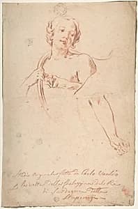 Huntress with a Horn by Carle (Charles André) Vanloo
