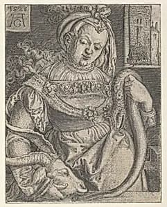 Intemperance, from Vice and Virtues by Heinrich Aldegrever