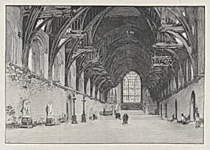 Interior of Westminster Hall by Frédéric Florian|Auguste-Louis Lepère|Eugène Dété|Tony Beltrand