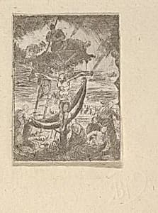 Intérieur de Paysans (Peasant interior) by Rodolphe Bresdin