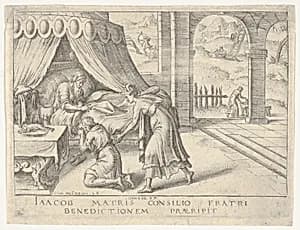 Isaac Blessing Jacob