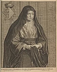 Isabella Clara Eugenia by Peter Paul Rubens|Abraham Verhouven