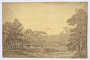 Italian landscape by Richard Cooper II