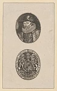 James I, King of England by Simon de Passe|James I, King of England, Scotland and Ireland