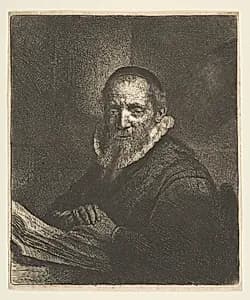 Jan Cornelis Sylvius by Rembrandt (Rembrandt van Rijn)|Jan Cornelis Sylvius