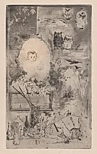 Japanese Baptism by Félix-Hilaire Buhot