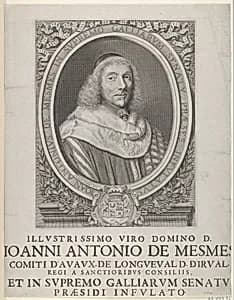 Jean-Antoine de Mesmes by Robert Nanteuil