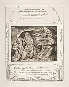 Job rebuked by his Friends