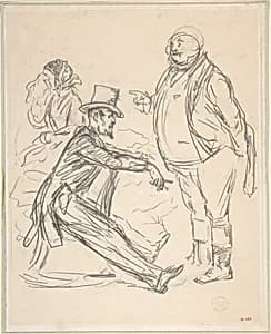 John Bull and Uncle Sam by John Leech