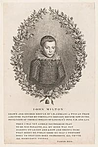 John Milton as a Boy by John Toland|John Milton|Cornelius Janssen|Giovanni Battista Cipriani|Thomas Hollis