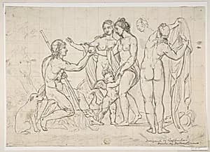 Judgment of Paris, after Raphael by Raphael (Raffaello Sanzio or Santi)