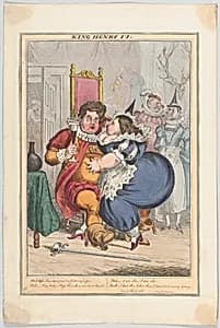 King Henry IV by William Shakespeare|Thomas McLean|William Heath ('Paul Pry')|Elizabeth Conyngham, Marchioness Conyngham|George IV, King of Great Britain and Ireland|Sir William Curtis|Henry Conyngham, 1st Marquess Conyngham