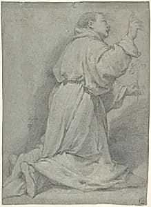 Kneeling Monk by Denijs Calvaert