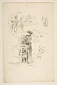 La Belle Jardinière by James McNeill Whistler