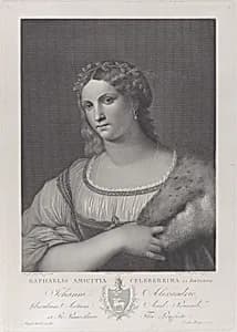 La Fornarina by Raphael Morghen|Pietro Ermini|Luigi Bardi|Raphael (Raffaello Sanzio or Santi)