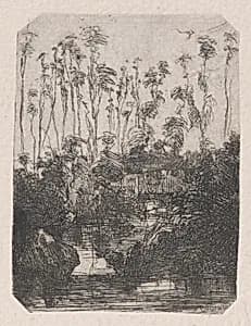 La Marais (The Swamp) by Rodolphe Bresdin