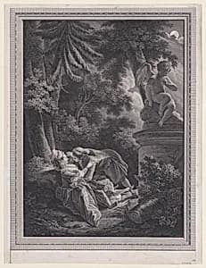 La nuit by Emmanuel Jean de Ghendt|Pierre Antoine Baudouin