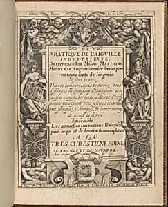 La Pratique de l'Aiguille by Matthias Mignerak|Pierre Firens|Marie de Medici|Jean Le Clerc