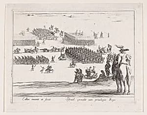 La Revue (The Review) by Jacques Callot|Israël Henriet