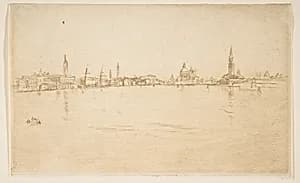 La Salute: Dawn by James McNeill Whistler