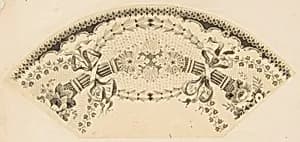 Lace Design by Anonymous, French, 19th century