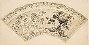 Lace Design by Anonymous, French, 19th century