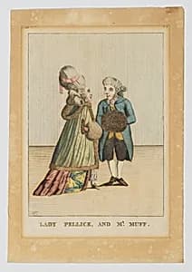 Lady Pellice and Mr. Muff