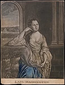 Lady Washington by Joseph Hiller, Sr.|Charles Willson Peale|Martha Washington|Samuel Blyth