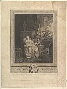 L'Amour a L'Espagnole by Augustin de Saint-Aubin|Jean-Baptiste Le Prince|Noël Pruneau|Augustin de Saint-Aubin|Noël Pruneau