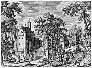 Landscape by Hans Bol