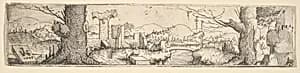 Landscape by Augustin Hirschvogel