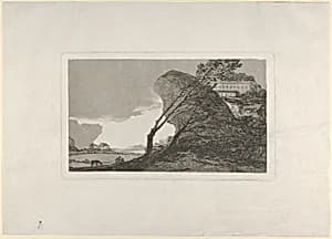 Landscape by Goya (Francisco de Goya y Lucientes)