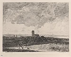 Landscape, after Rembrandt by Rembrandt (Rembrandt van Rijn)|Jules-Ferdinand Jacquemart