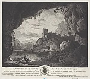 Landscape from a Cave