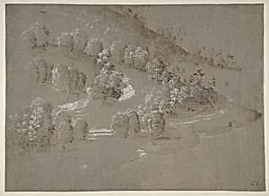 Landscape (recto); Landscape (verso)